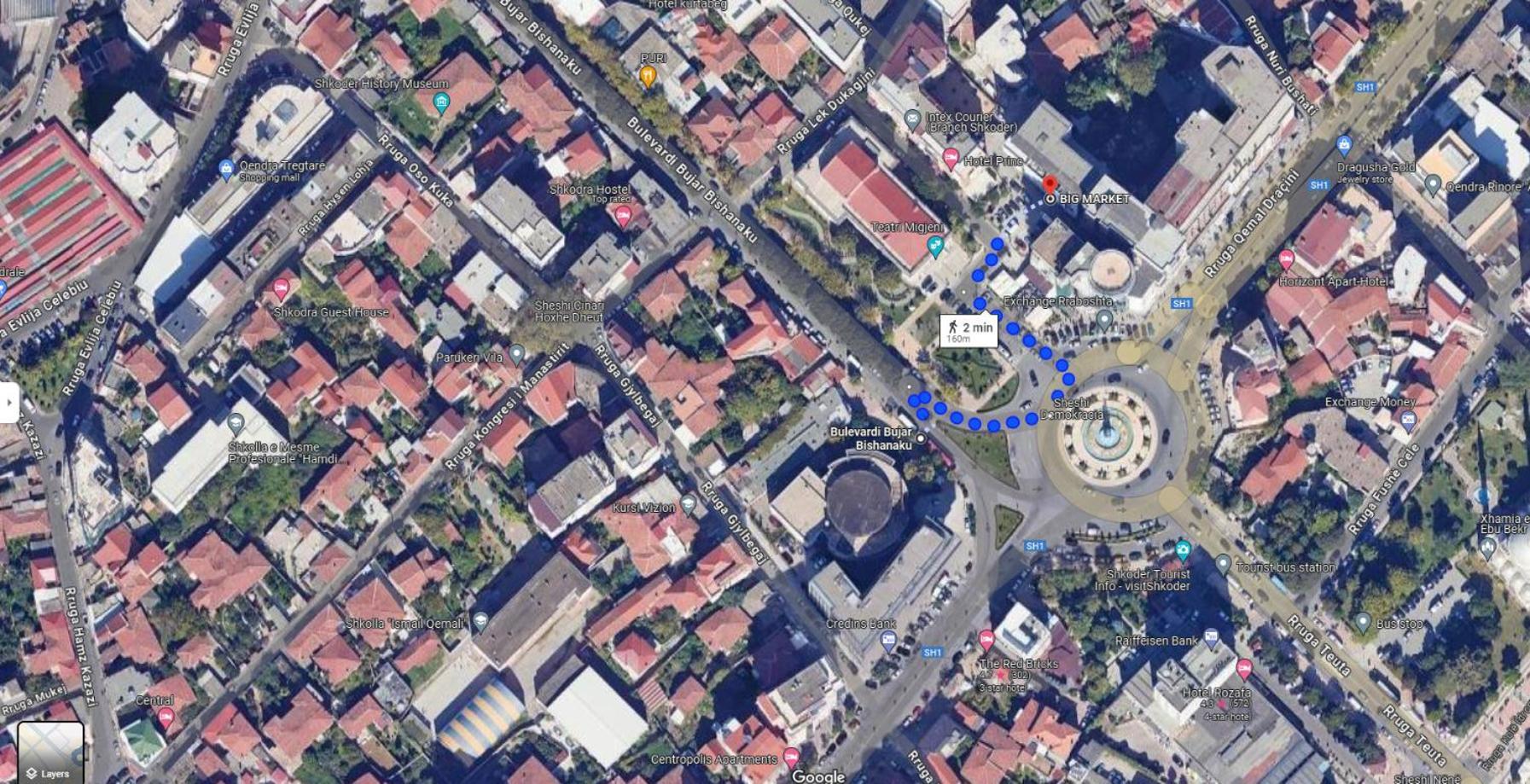 Sala Apartment Shkodra Kültér fotó
